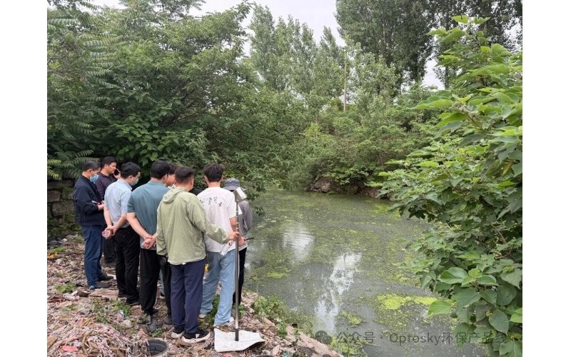 现场直击丨科技赋能溯源清水-奥谱天成无人船助力黑臭水体污染源排查