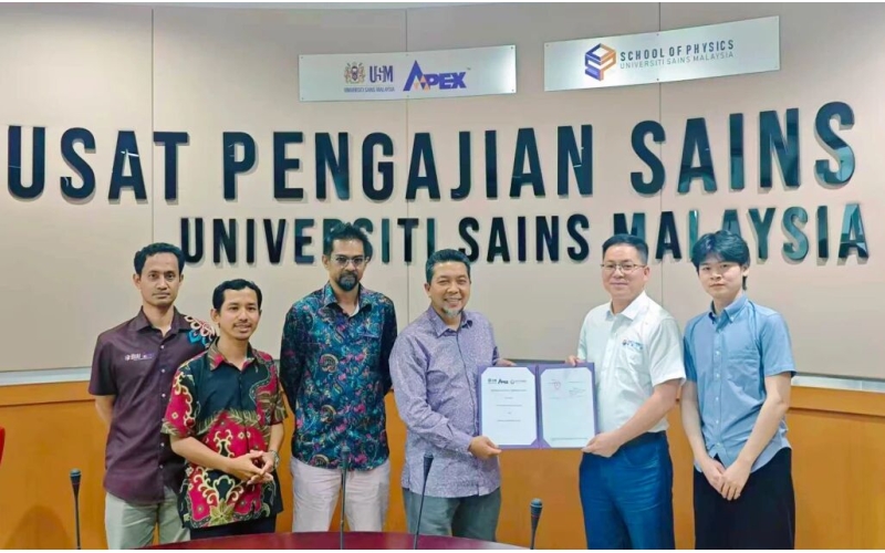 奥谱天成与马来西亚理科大学（USM）达成战略合作