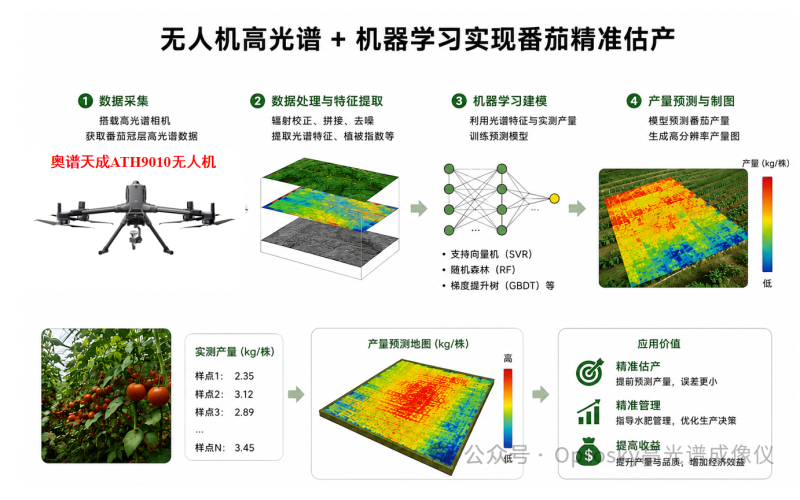 番茄产量预测进入AI时代：无人机高光谱+机器学习如何实现精准估产？